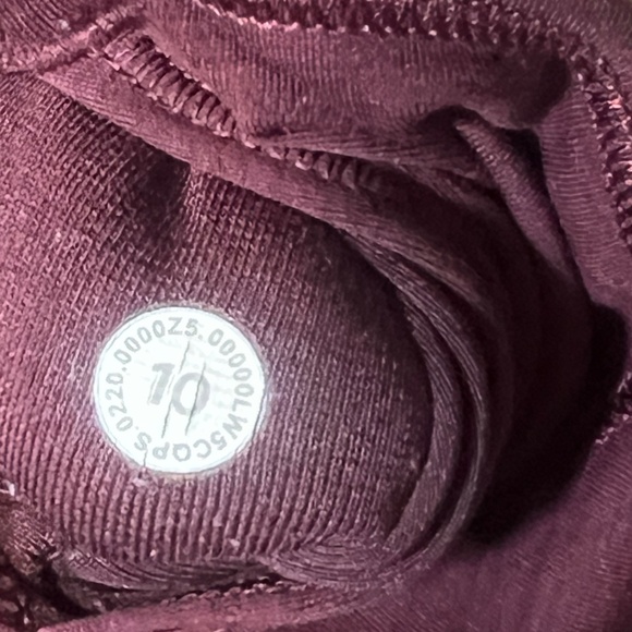 Lululemon Wunder Train High-Rise 25" Women's Leggings Heathered Cassis Sz 10 - Picture 5 of 9
